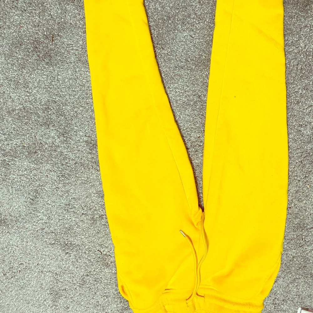 South Pole yellow sweatpants